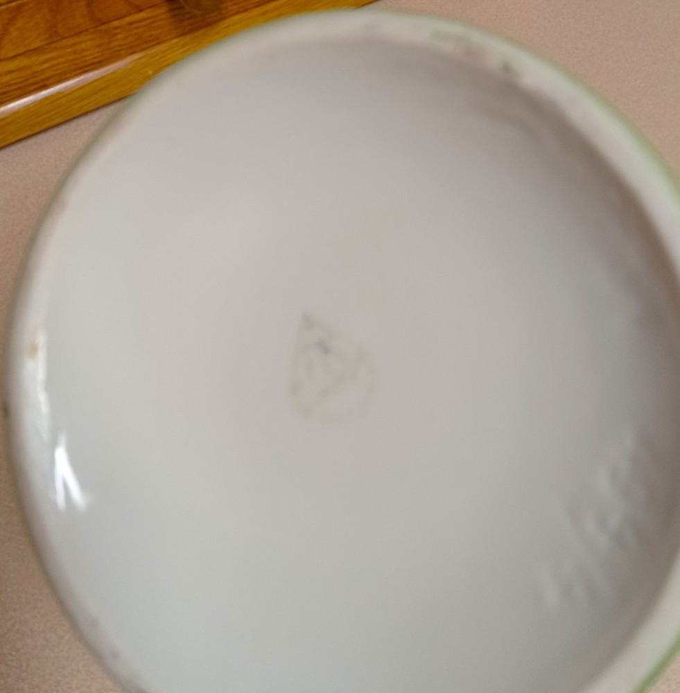 PK Unity Germany Green Porcelain Milk Pitcher