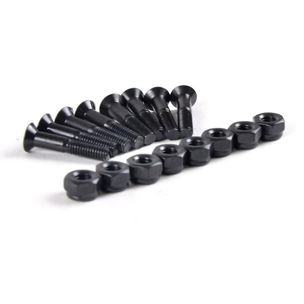 1-Inch Skateboard Mounting Hardware, 16pcs