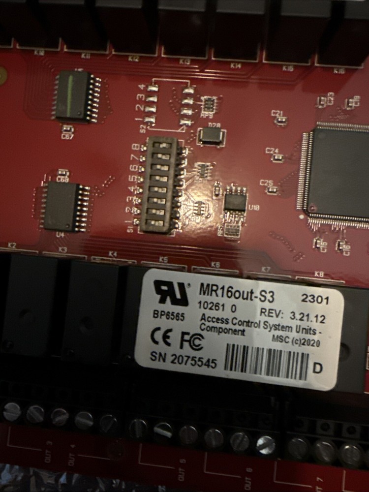 Mercury Security MR16out-S3 Interface Module