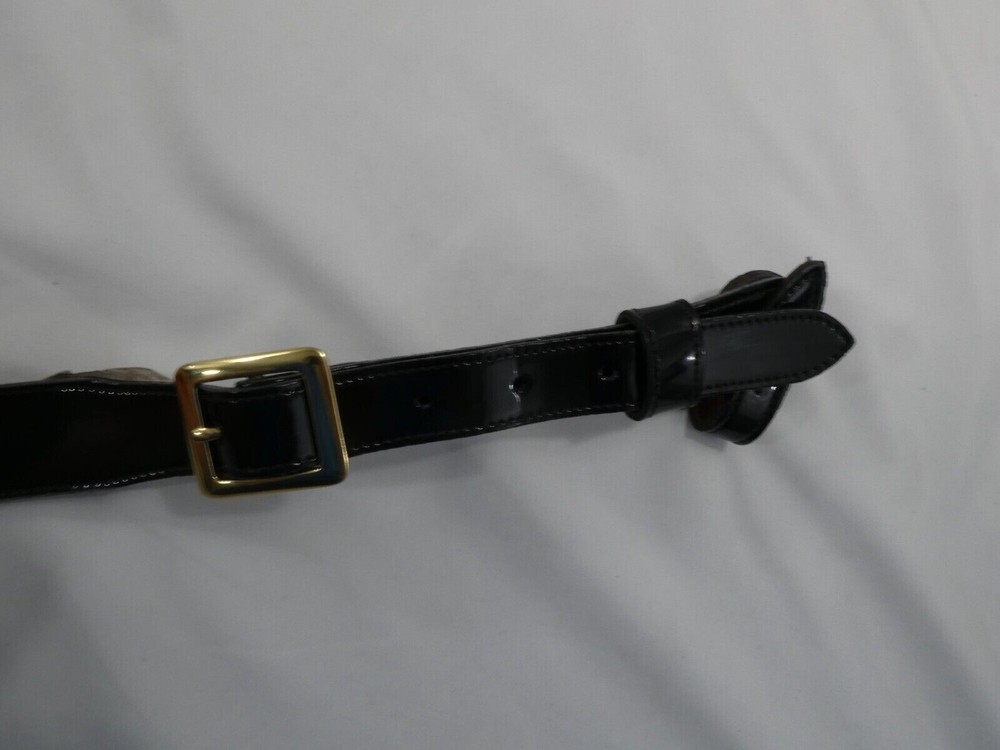 JAY PEE Shoulder Strap Black Brass 30-34" PLAIN BLACK FINISH STRAP