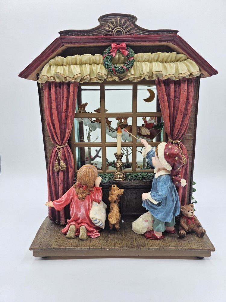 Kirkland windowpane waterglobe (Snowman) Read Description