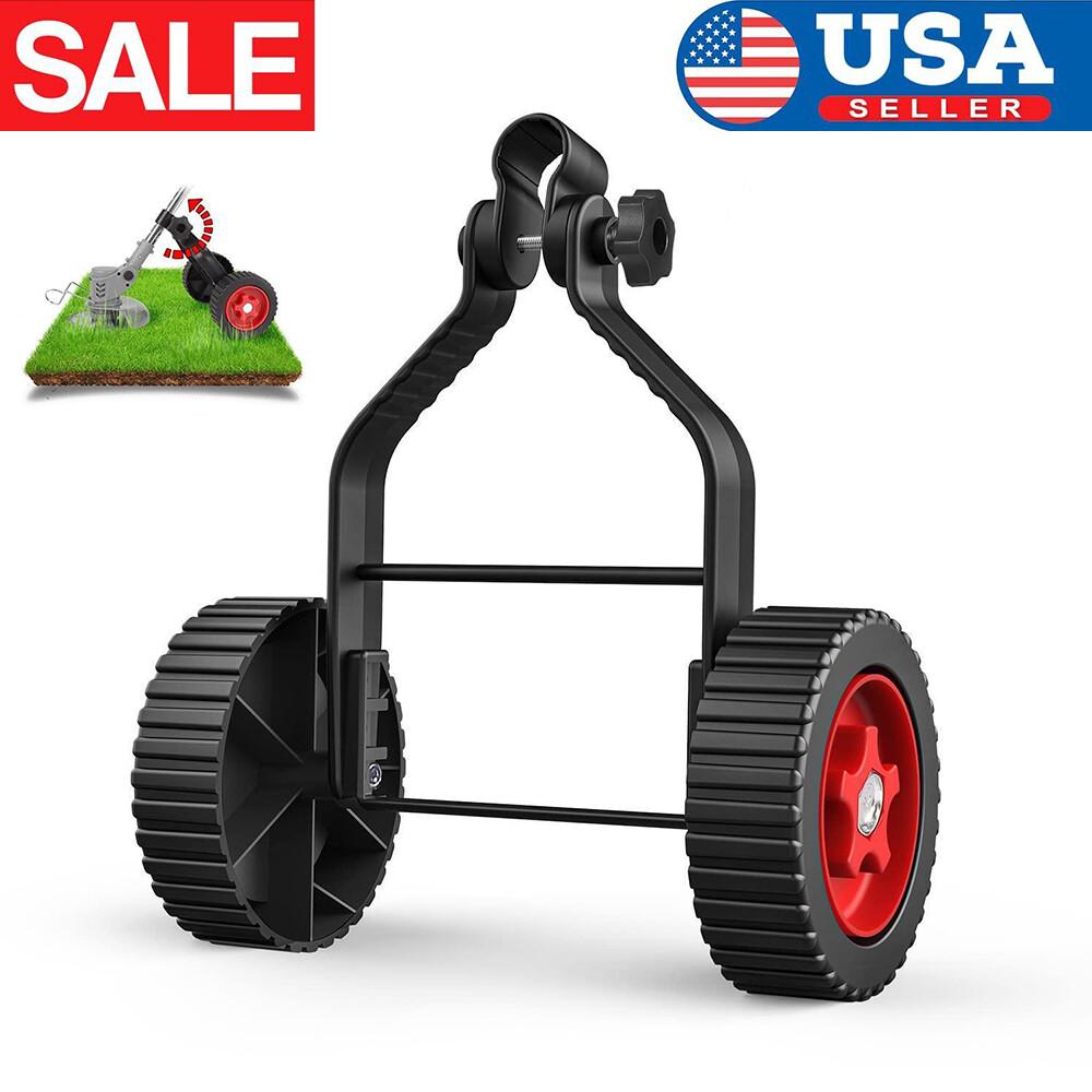 Adjustable Lawn Mower Wheels - Ideal for Uneven Yards, Easy Height Control