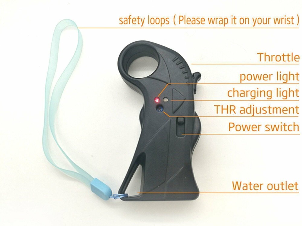 2.4GHz Waterproof Remote Control with Receiver Strap For Electric Skateboard