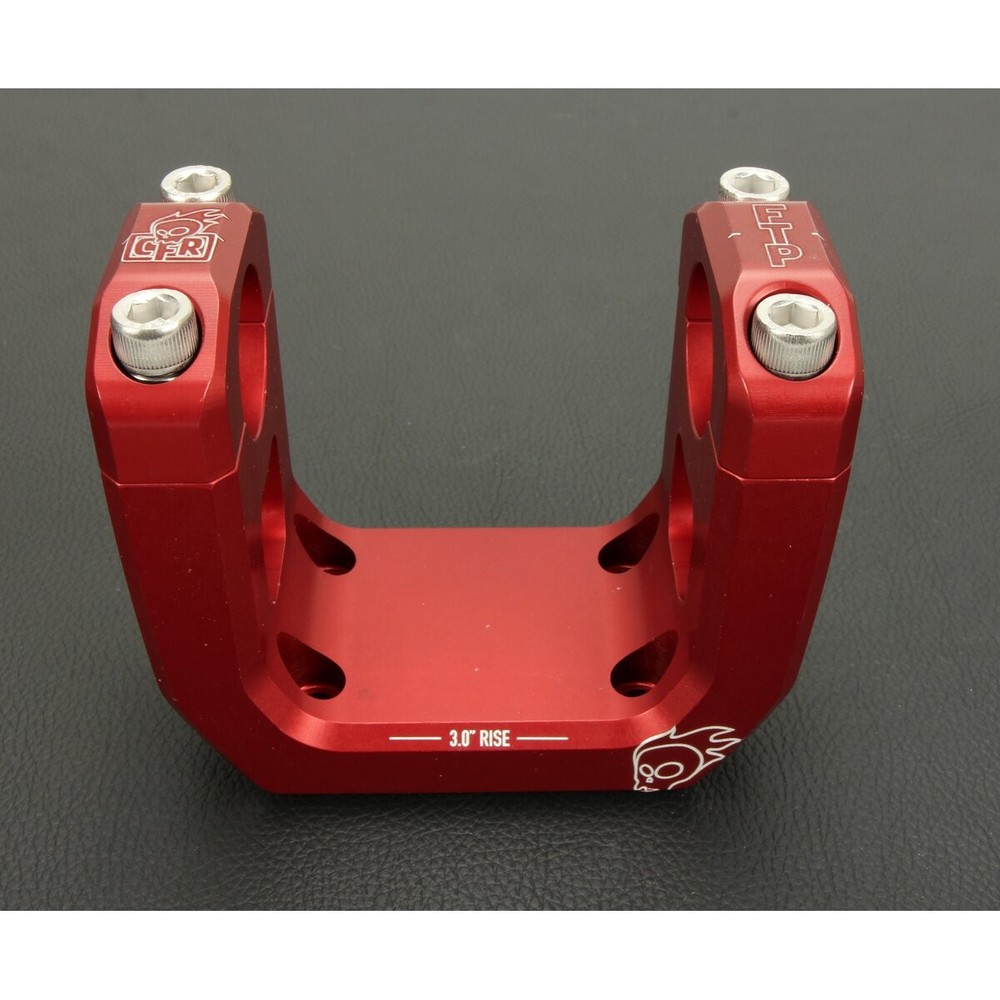 Cheetah Factory Racing Red 3 in FTP Riser CFR-CD702.5