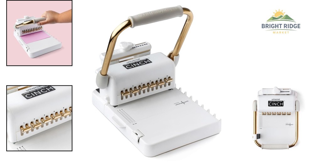 Multi-Function Binding Machine for Wire, Spiral, and Traditional Bookbinding