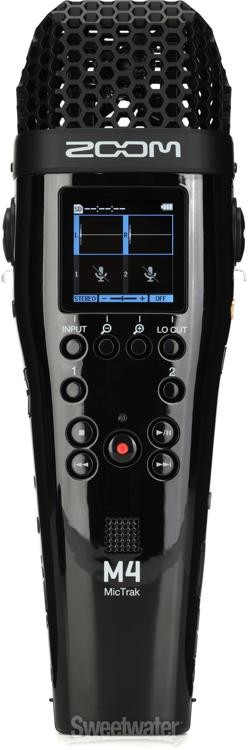 Zoom M4 MicTrak 4-channel 32-bit Recorder with Timecode Generator