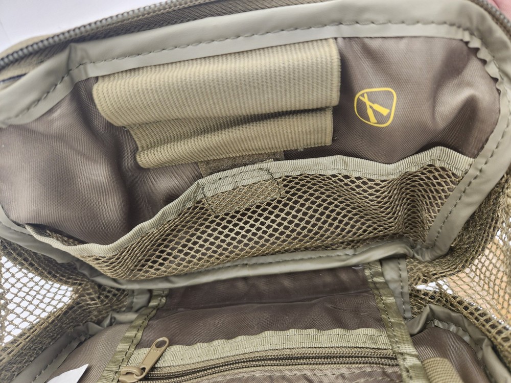 Small Remington Field Pouch Quick Release Back Camo Green Logo