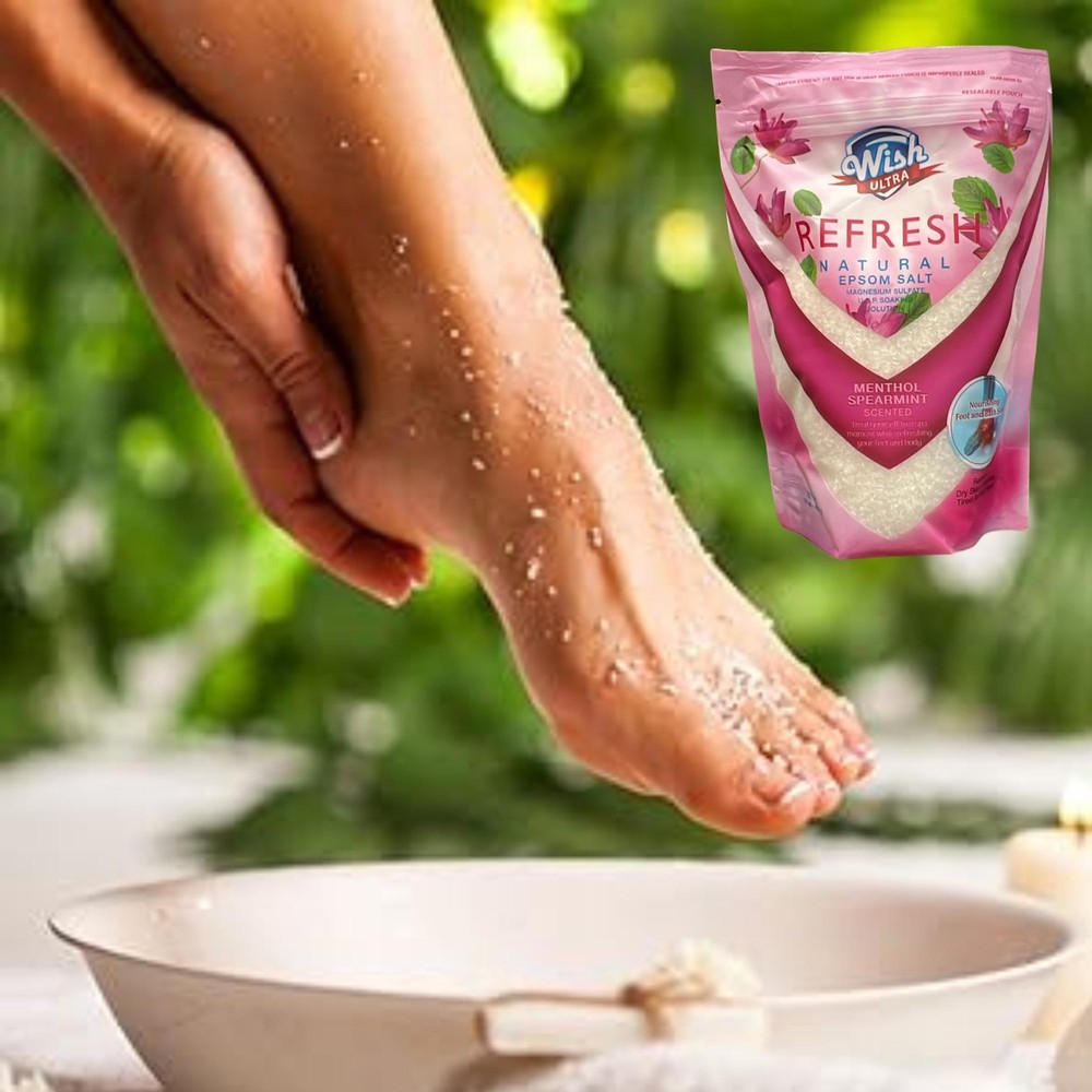 16oz Wish Refresh Natural Epsom Salt :1 Pack