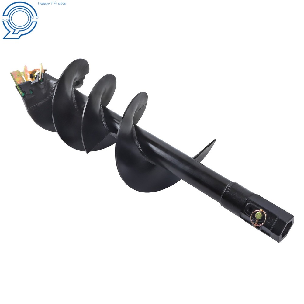 2" Hex Coupler 12" x 48" Earth Drill Bit for Post Hole Digging