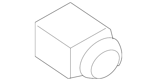 Genuine Audi Tail Lamp Connector 3B0-973-813