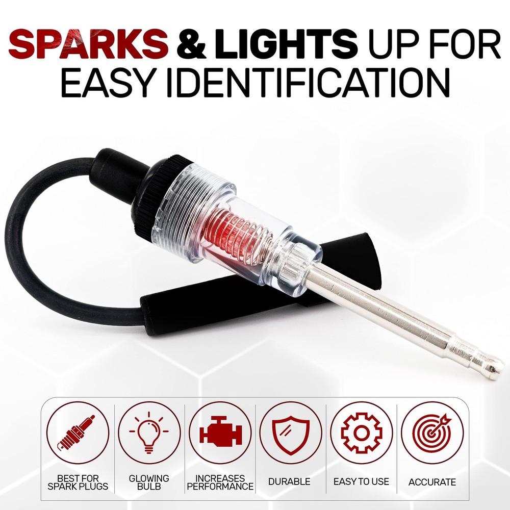 Ram-Pro Spark Tester, Plug Engine Ignition Tester, 6-12 Volt Fool-Proof – Pick