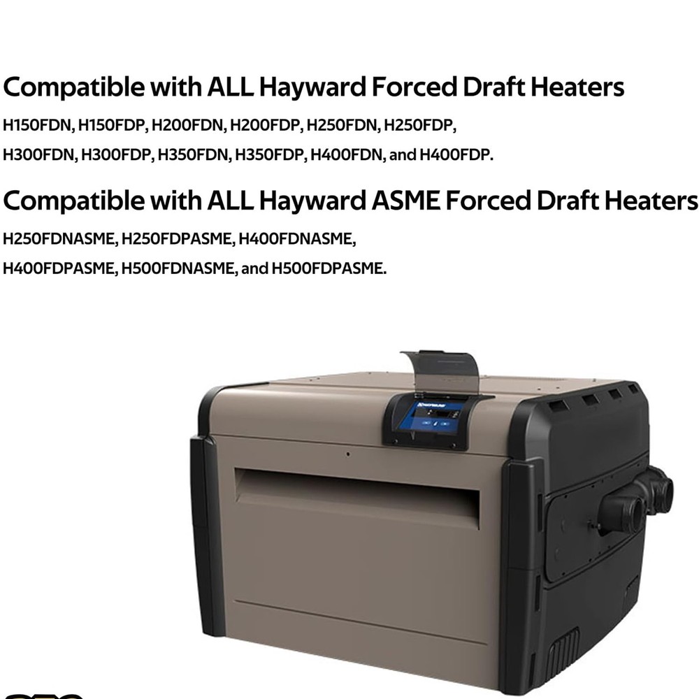 Bezel / Touchpad Assembly for Hayward H-Series, w/Door, Blue (FDXLBKP1932)