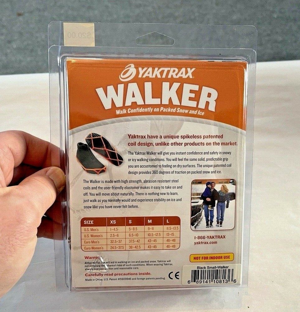 NIB Yaktrax Walker, size Small