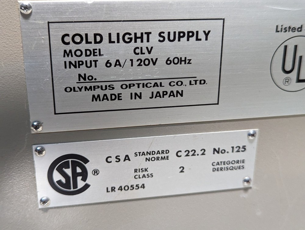 Olympus CLV cold light supply