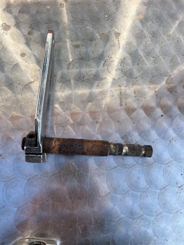 harley davidson touring heal/toe gear shift with splined shaft