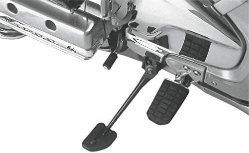 Motorcycle Kickstand Pad Kick Stand Extension Foot Pad Support Plate Titanium