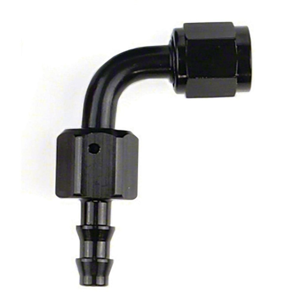 SpeedFX 521090BK Push On Hose End - Black