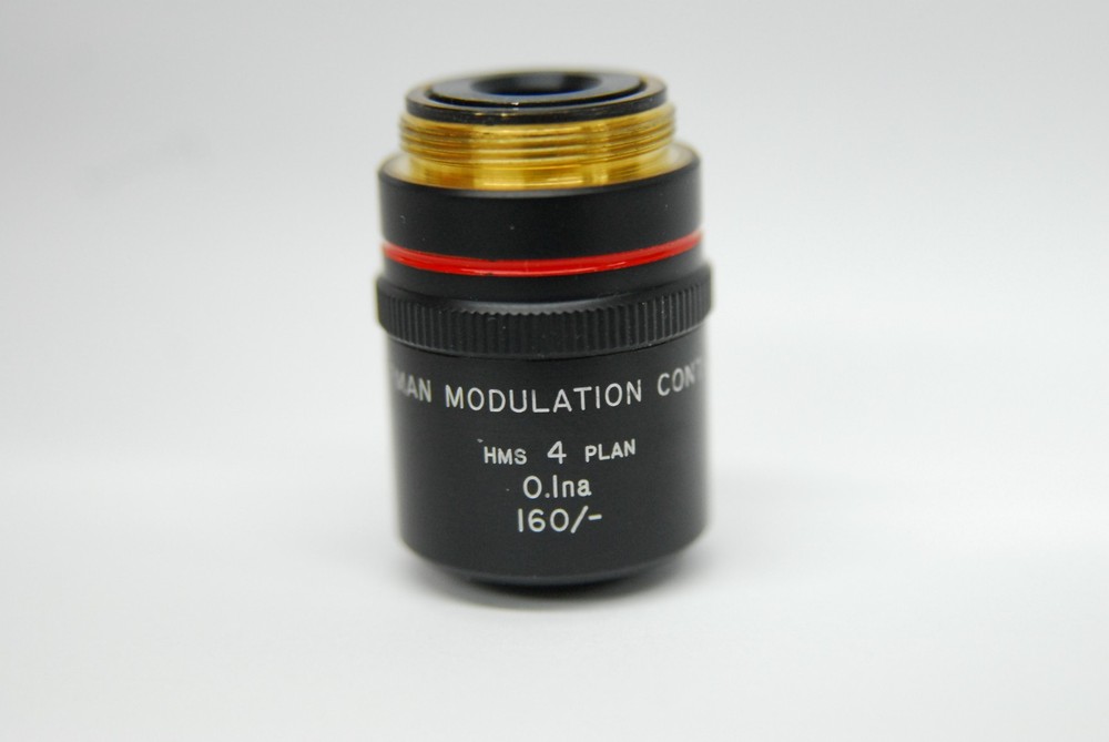 Hoffman Modulation Contrast Microscope HMS 4 Plan O.Ina 160/- 4x Objective