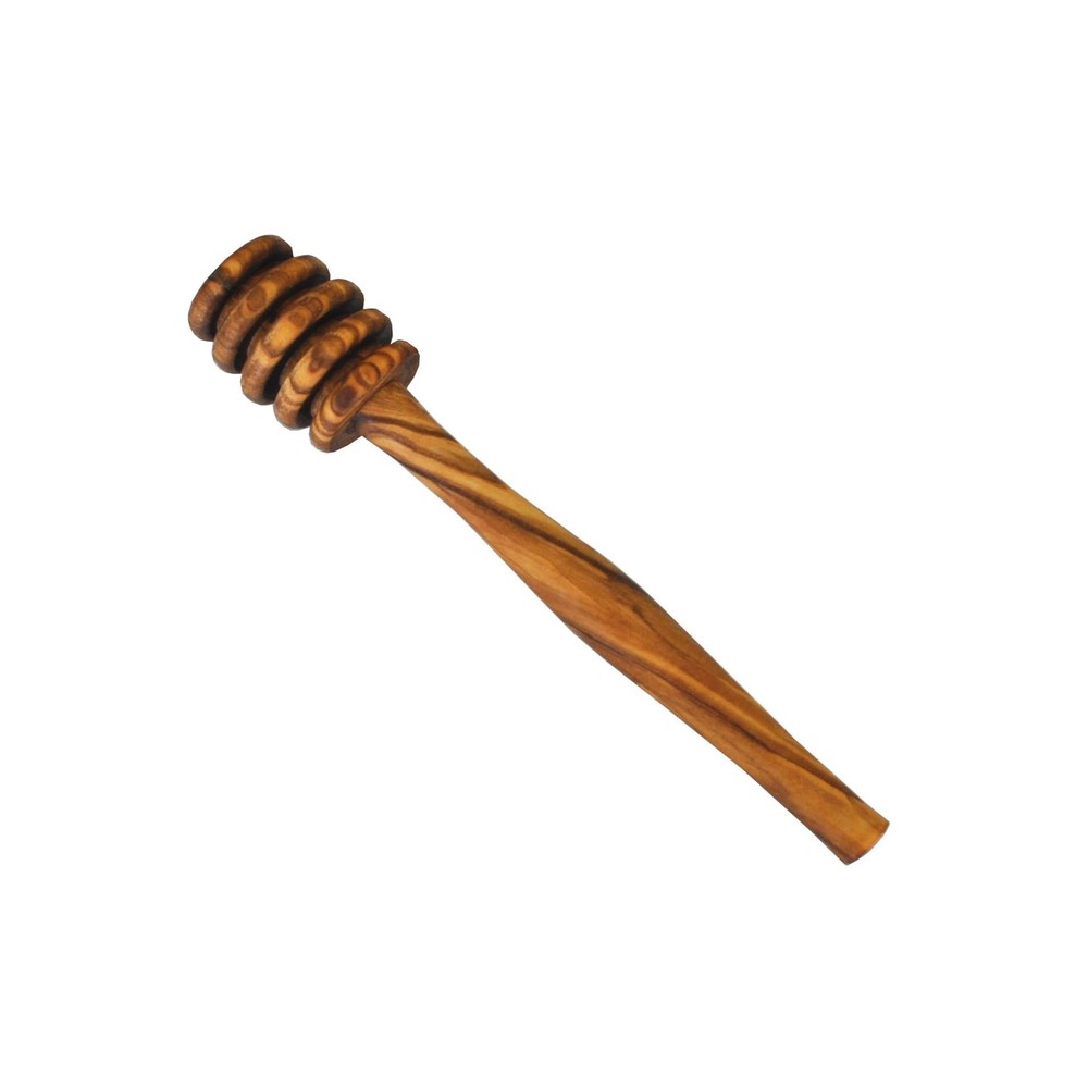 - Olive Wood Honey Dipper/Spoon/Server/Stick