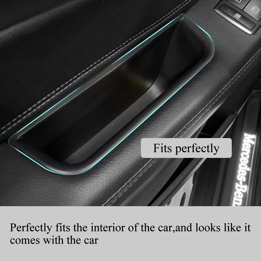 Front Row Door Side Storage Box Compatible With Mercedesbenz Mlclass Glclass 201