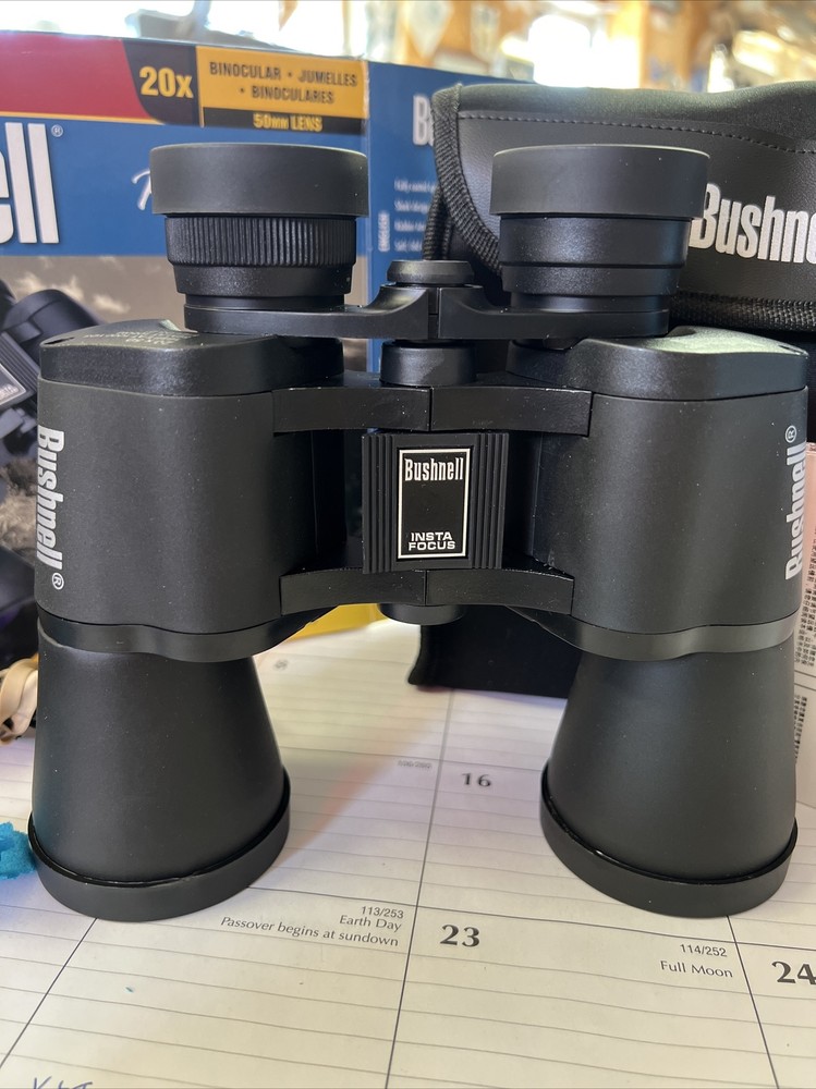 Bushnell Pacifica 20x50 All Purpose Binoculars- Open Box- Complete- Excellent