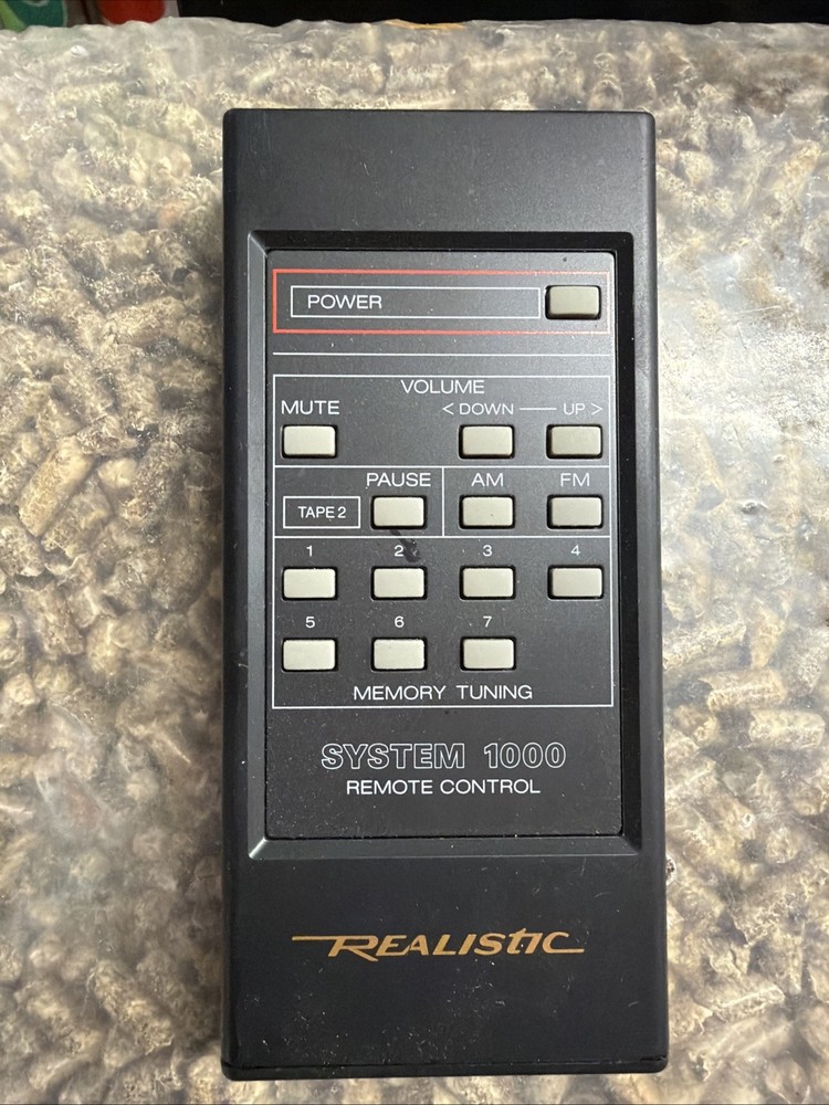 Realistic System 1000 Remote Control