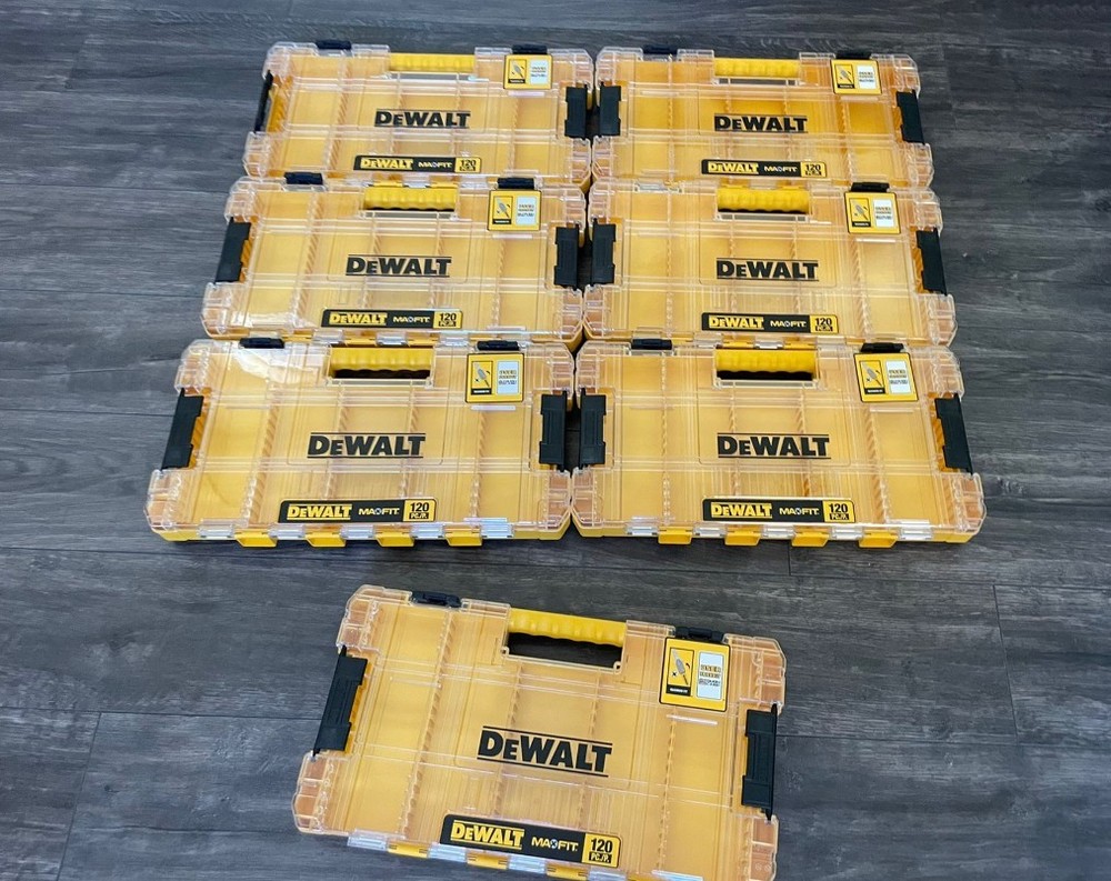 5 DEWALT LARGE BOXES