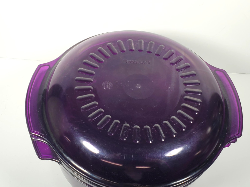 TUPPERWARE Purple Microwave Cooker Steamer 5 Pc Set