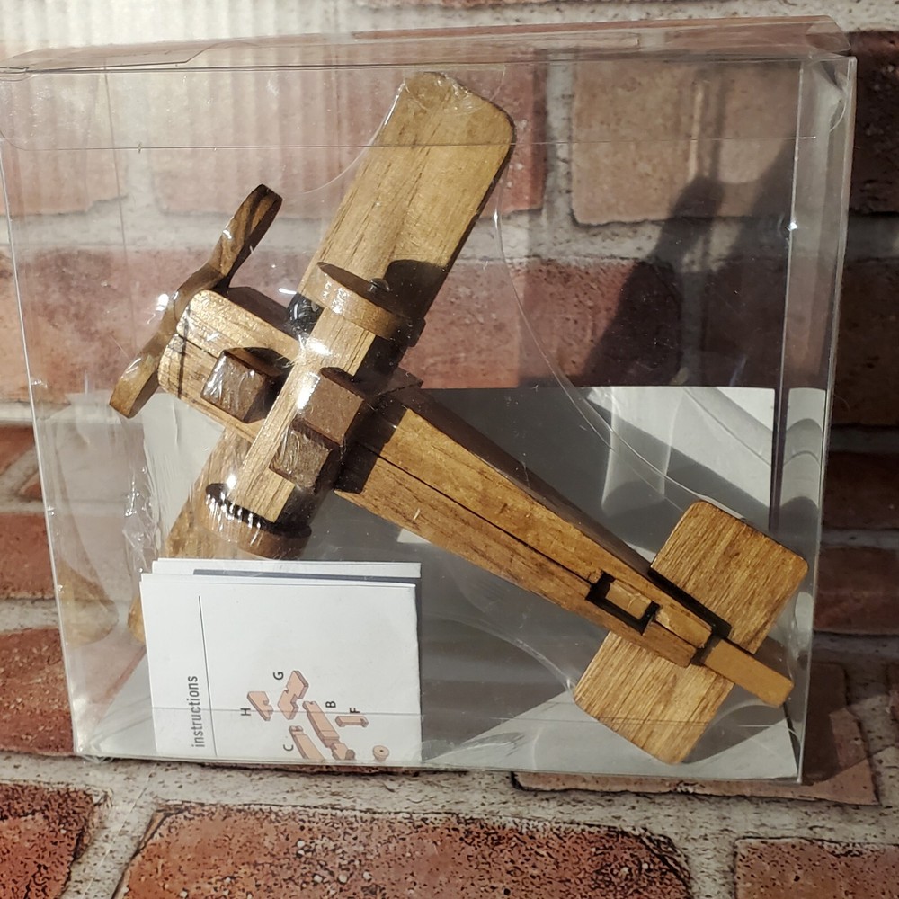Totes Wooden Plane New