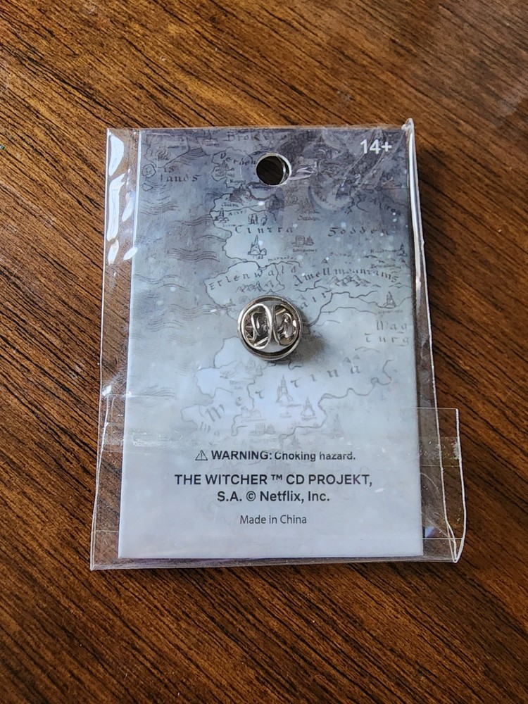 The Witcher Yennefer Stylized Enamel Pin Netflix New