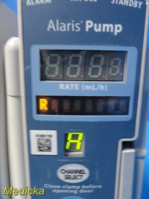 2 X Model 8100 IV Pump Modules | REF 10938662 | Channel Error | SW ISSUE~ 38381