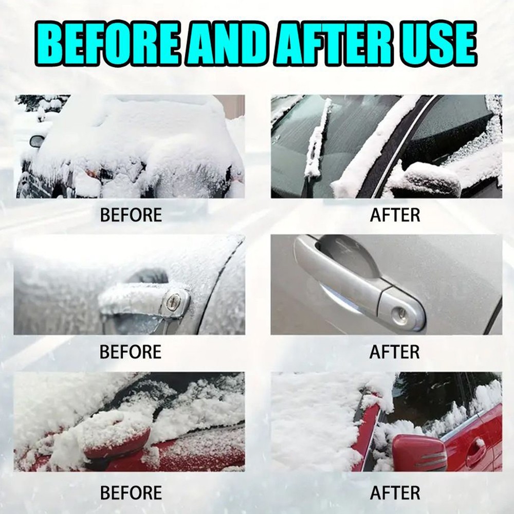 Snow Melting Spray Windshield Spray De-Icer 100ml