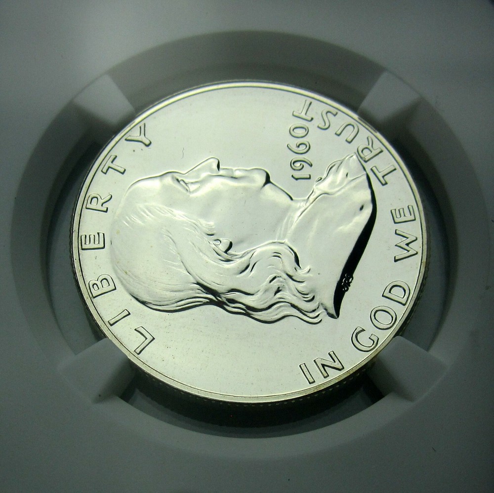 1960 Proof 69 Franklin Silver Half Dollar Proof PF69 NGC NICE