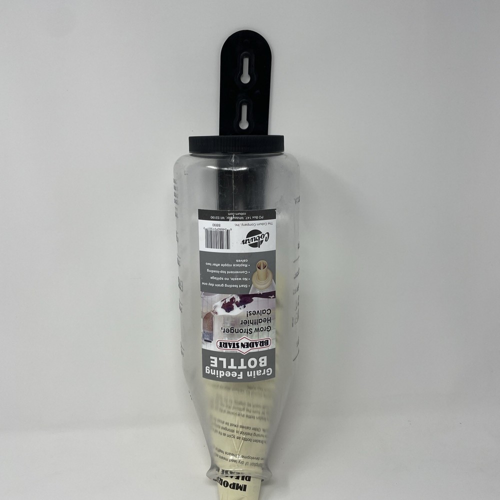 Braden Bottle Start Calves Eating Feed Quickly Dairy