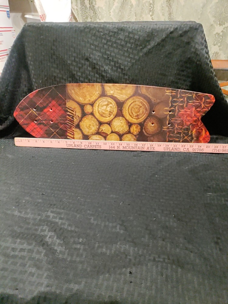 Aluminati Skateboard Deck. Rare Test Design. Just Deck Never Used