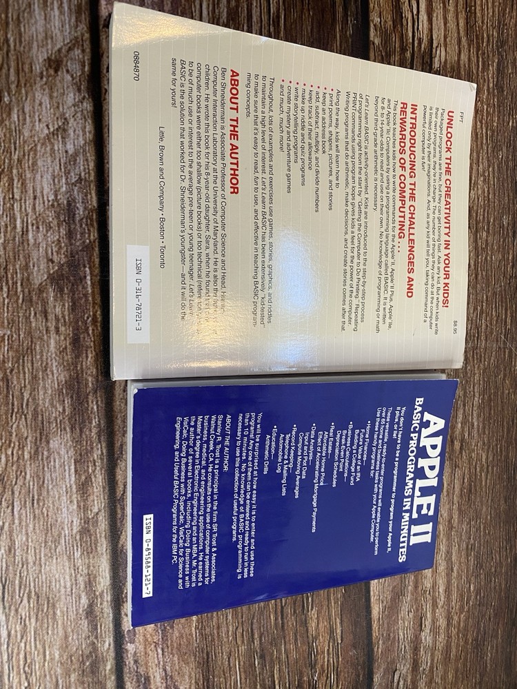Apple II Basic Programming Books