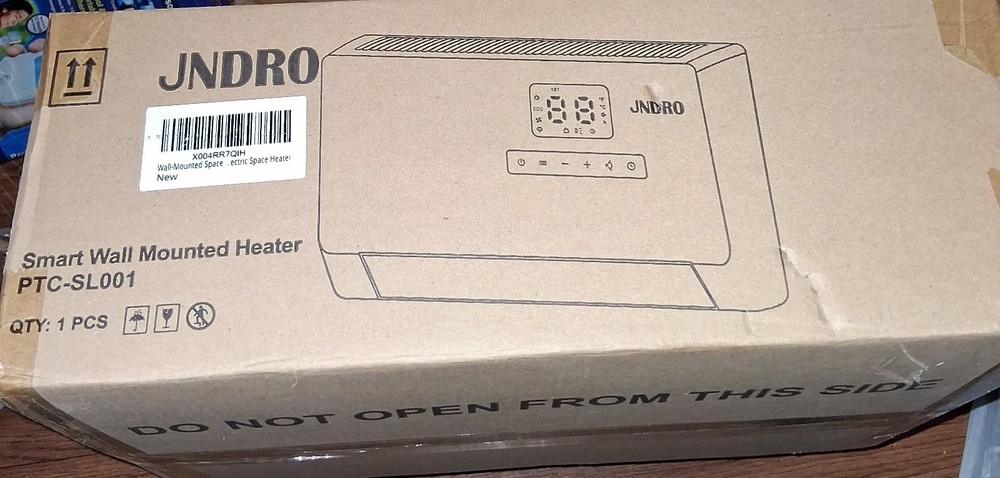 JNDRO Wall-Mounted Space Heater