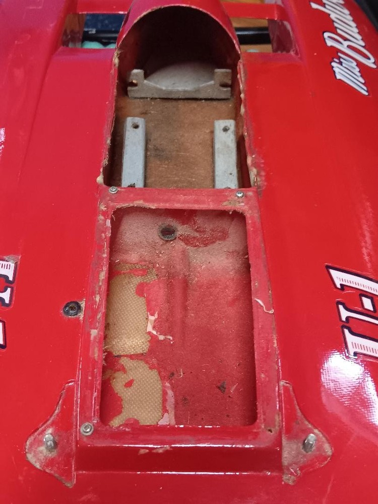 PROBOAT VINTAGE BUDWEISER 1/12 SCALE RC Boat NITRO Version Hydroplane
