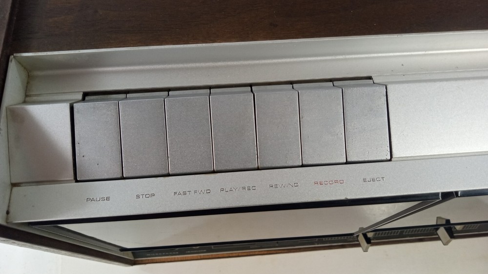 RARE Vintage Ampex Micro 87 Powered Cassette Deck - Tested READ