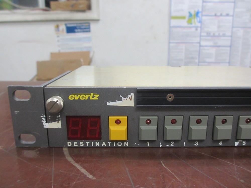 Evertz CP-1600A Quartz Pushbutton Control Panel
