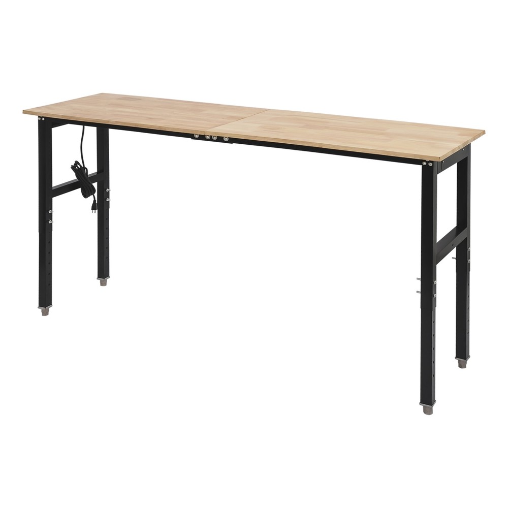 Workbench Heavy Duty Work Bench Adjustable Workbench Freestanding 907kg/2000lbs