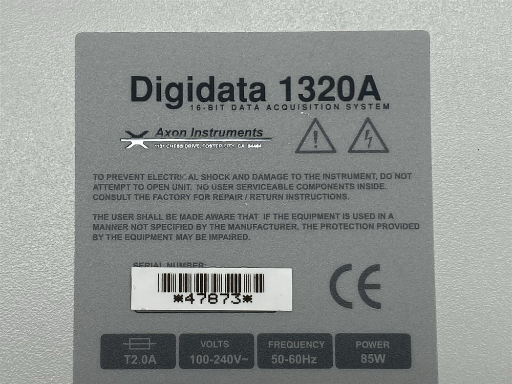 Axon Instruments Digidata 1320A 16-Bit Data Acquisition System