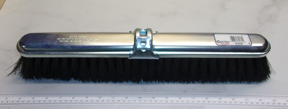 Gordon Brush 18" Speed Sweep Stiff Soft Poly Floor Broom Brush 232180, 1870A