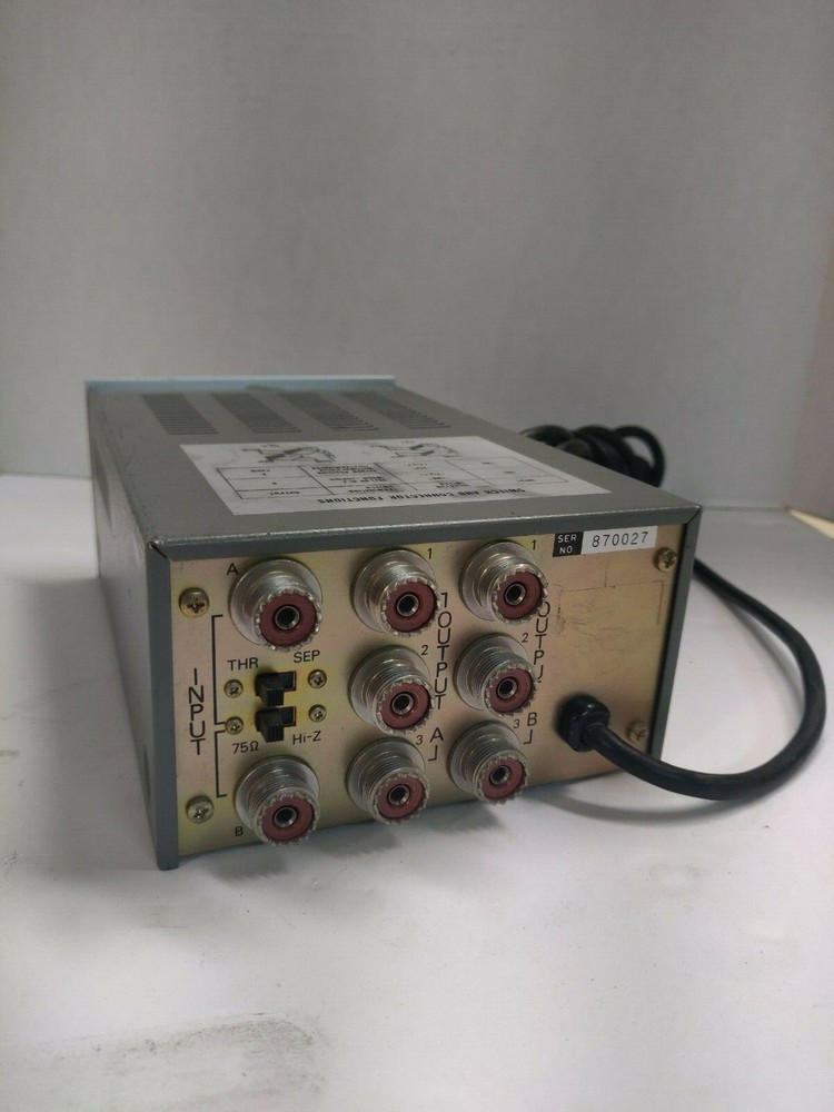 PANASONIC VIDEO DISTRIBUTION AMPLIFIER