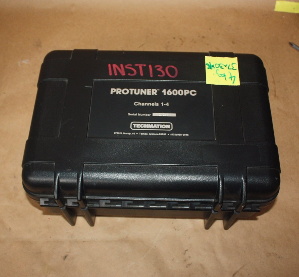 TECHMATION CHANNEI 1-4 PROTUNER 1600PC 90-250V system analysis communication