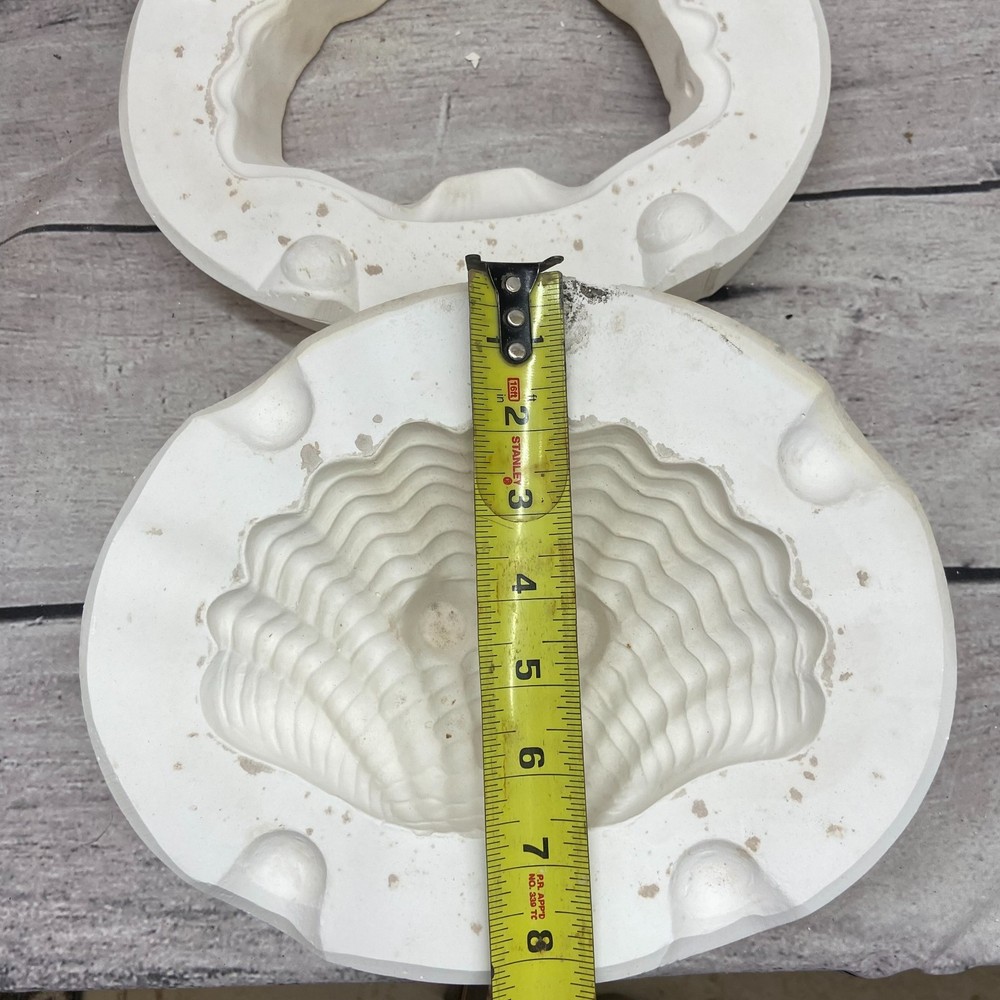 Unbranded Ceramic Casting Mold Sea Shell Figurine