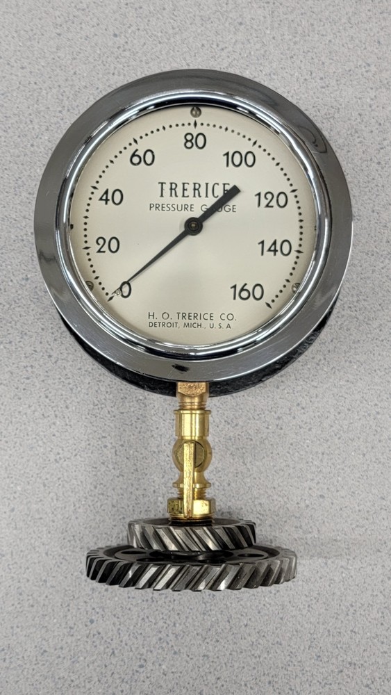 Antique Steam Pressure Gauge