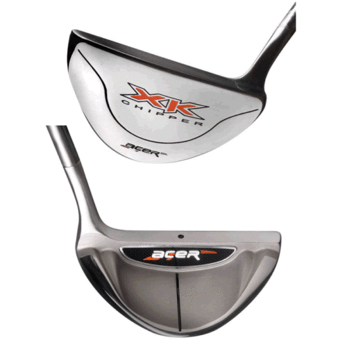 LEFT HAND CHIPPER UTILITY SQUARE WEDGE - Eliminates Fat & Thin Chip Strikes Club