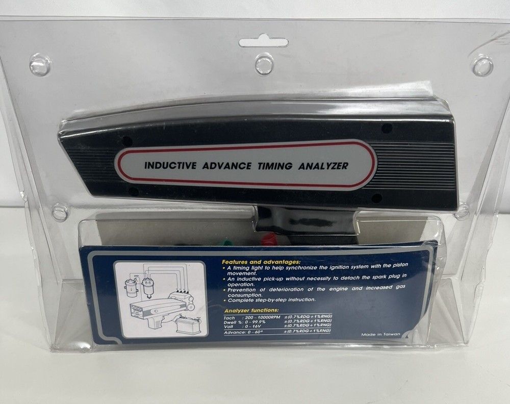 Inductive Advance Dial Timing Light Tool Engine Motor Automotive Tune Up