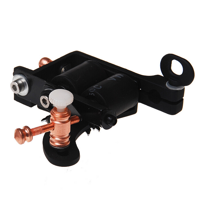 Coil Tattoo Machine Cast Iron Frame for Beginner 10 Wrap Liner 401-G